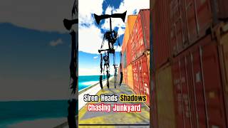 Siren Heads Shadows Chasing Junkyard | Nextbot Online #gmod #garrysmod #sirenhead