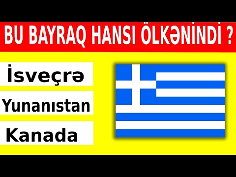 Bayraqlar Hansı Ölkəyə Məxsusdur | Tap Tapmaca 2023