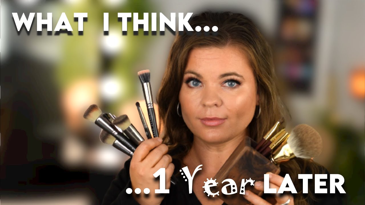 Makeup Brushes Review 1 Year Later | Colourpop Stone Cold Fox Brush Roll