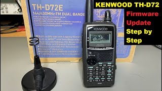 #283 Kenwood TH-D72 A/E Firmware Update and APRS Settings