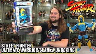 The Ultimate Warrior Blanka Street Fighter Player 2 WWE Unboxing & Review!