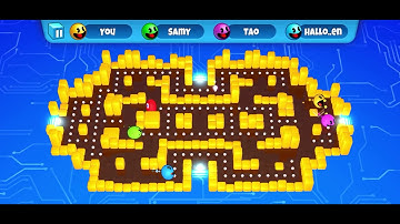 PAC-MAN Party Royale Walkthrough Gameplay Tutorial Apple Arcade