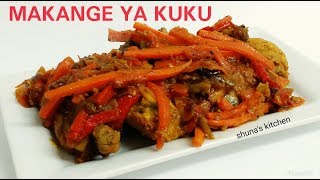 Jinsi ya kupika makange ya kuku / chicken makange