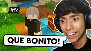 JOGANDO O BEDWARS DO MINECRAFT BEDROCK COM RTX ON