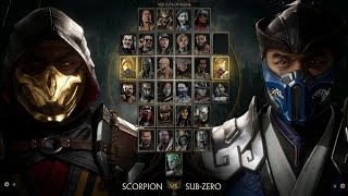 Mortal Kombat11-Scorpion vs Sub Zero (Medium)