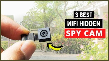 Top 3 Spy Camera 2023 | Best Wifi Hidden, 4K Spy Cam for House Security with Audio & Video Recording