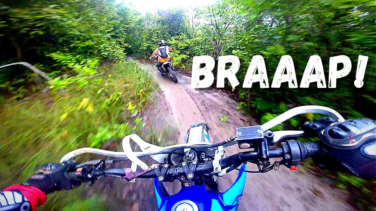 TRILHA COM XTZ 125 | MUITA CHUVA