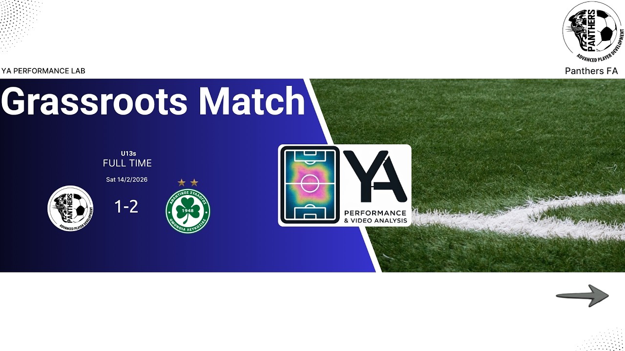 PANTHERS - OMONOIA | Grassroots Match u13s | Panthers FA