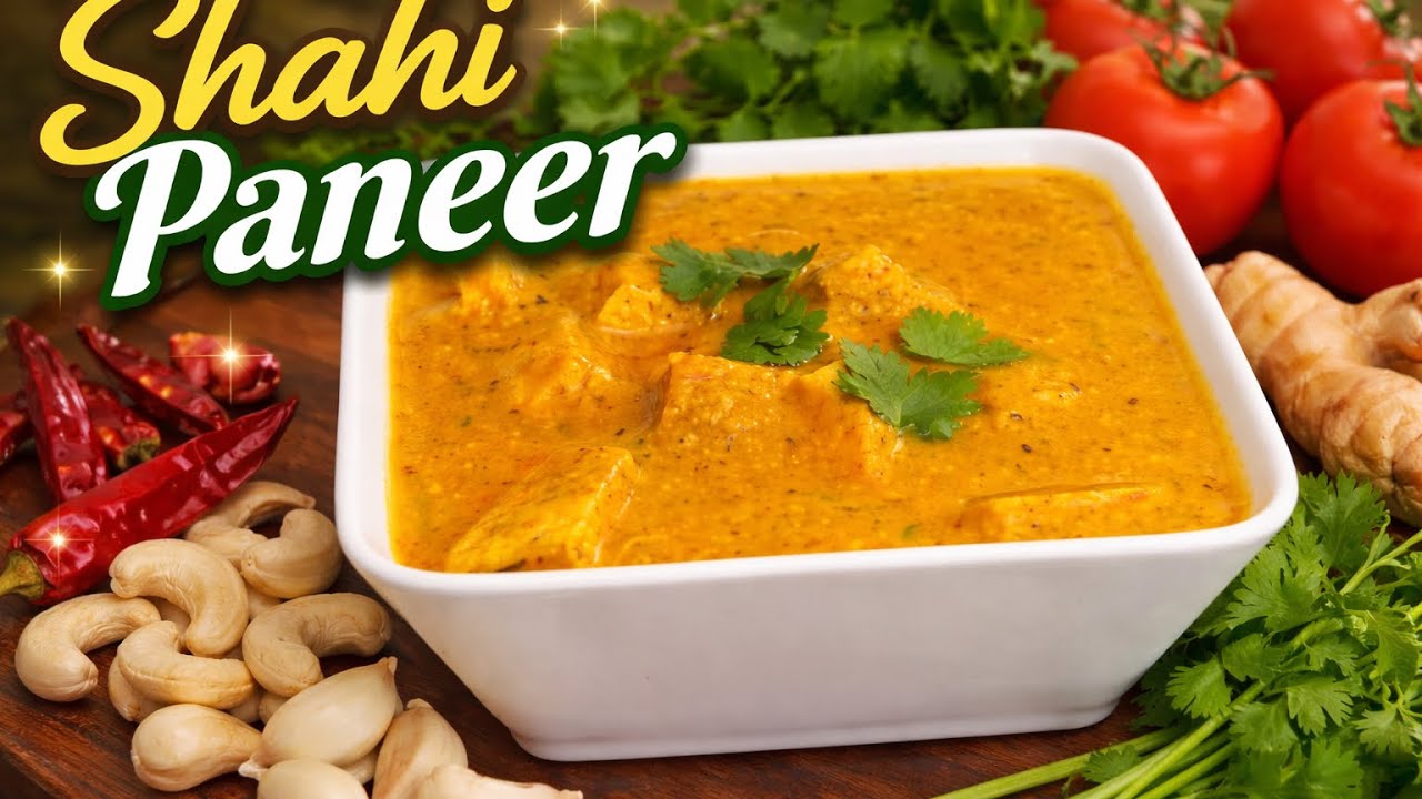 Shahi Paneer Recipe l How To Make Shahi Paneer At Home 