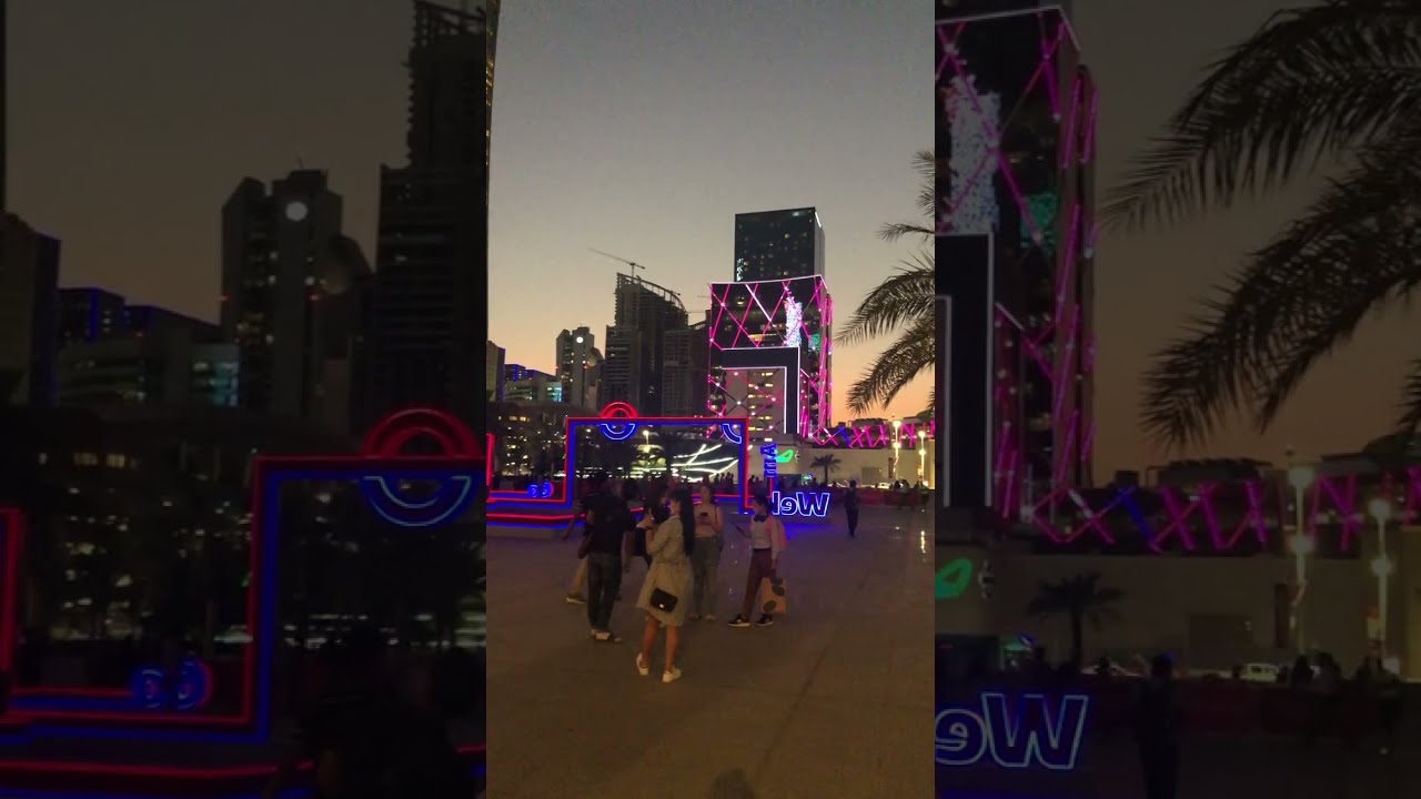 Doha DECC metro station, city center