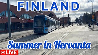 LIVE FROM FINLAND 🇫🇮 HERVANTA SUMMER WALKING TOUR | TAMPERE UNIVERSITY & DUO