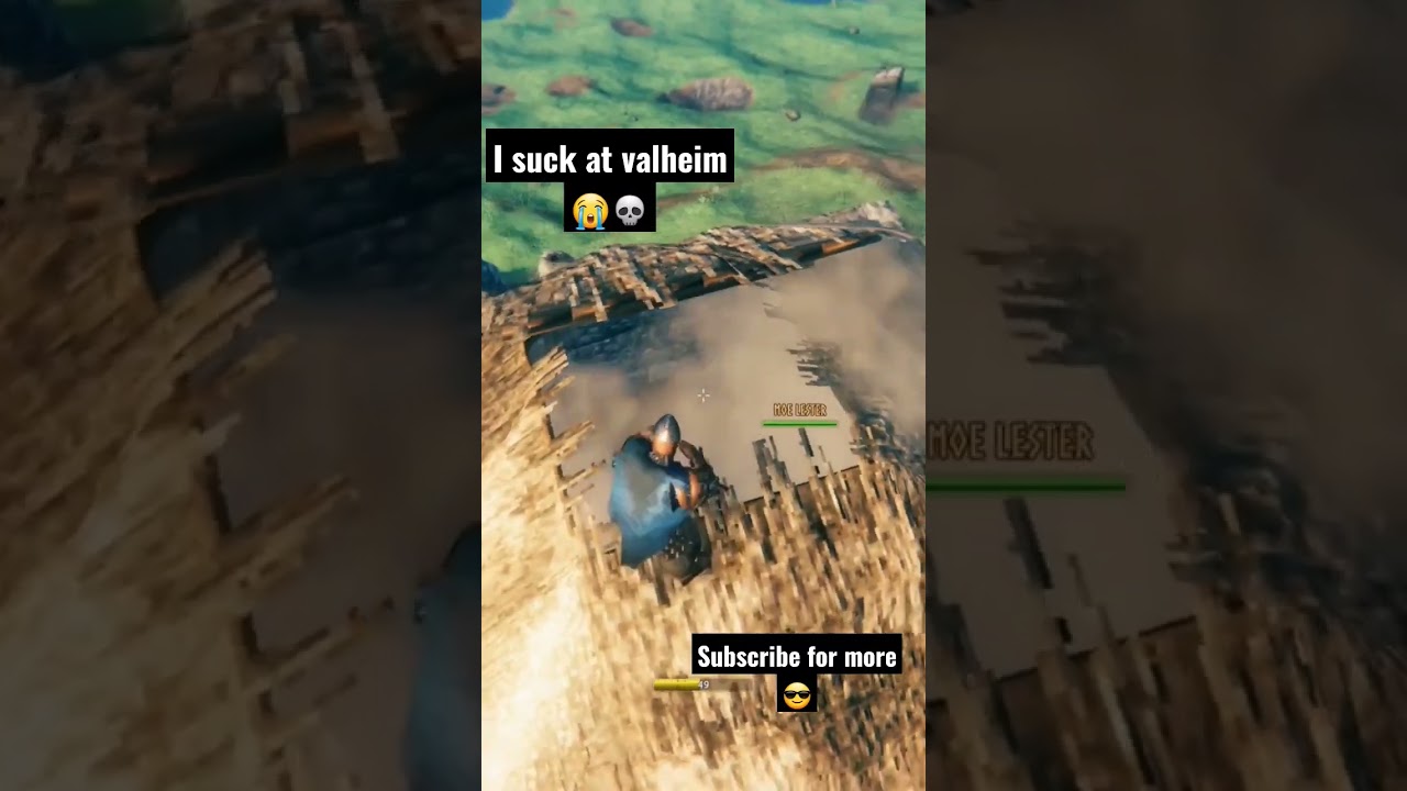 i suck at Valheim💀 