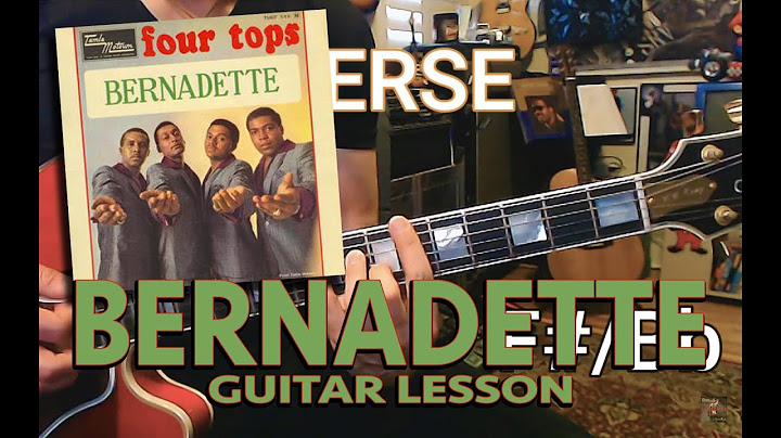 Bernadette Acoustic version - Acoustic performance video thumbnail