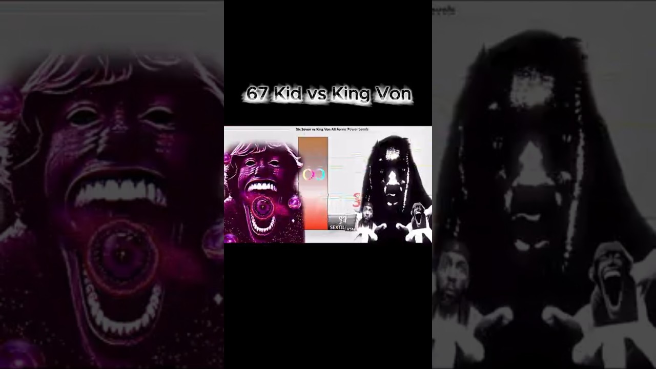 67 Kid vs King Von Power Levels ☠☠ 