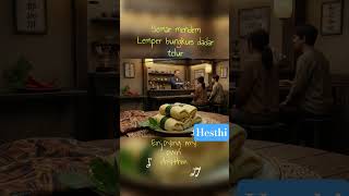 lemper dibungkus telur dadar #semarmendem#jajanpasar #tinyworldkitchen #indonesiaculinary #lemper