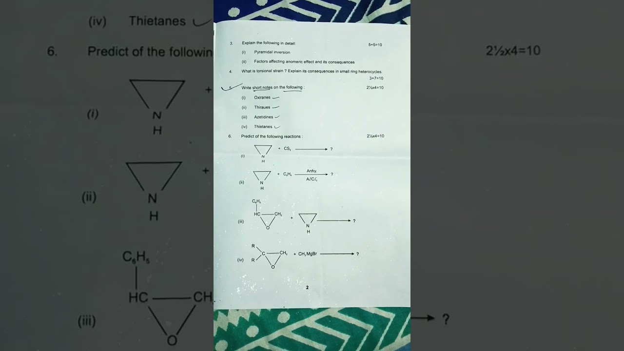msc chemistry online classes 🧪🧪