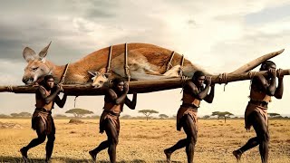 "3.5 Million Years Ago Humans Faced a Giant Kangaroo | Prehistoric Desert Attack/ Huminid echoes