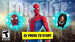 FORTNITE SPIDERMAN UPDATE CUSTOMS NOW!