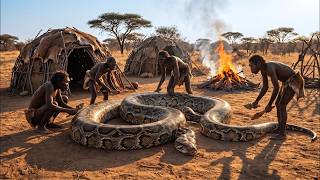 Prehistoric Survival Story | Giant Python Steals Food — A Deadly Chase Begins