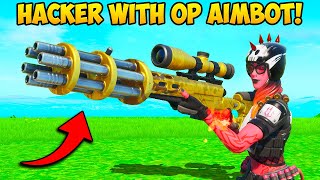 Hacker Has Super Broken Aimbot - Fortnite Funny Fails And Wtf Moments
