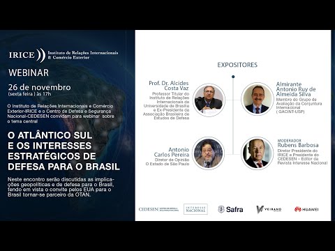 POLÍTICA EXTERNA - O BRASIL E A DISPUTA ENTRE A CHINA E OS EUA | 26/11/2021