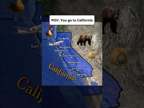 POV: You go to California #california #travel #usa
