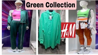 GREEN COLLECTION IN H&amp;M 2022