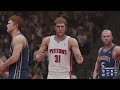 NBA 2K23 Classic Teams League New Jersey Nets Vs Detroit Pistons Jason Kidd Vs Rip Hamilton 