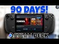 90 Days Gaming ONLY On The Steam Deck - Here's What HAPPENED!