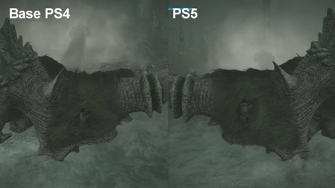 Shadow of the Colossus PS3 x PS4 - Comparação (Graphics Comparison) TGS  Trailer 2017 