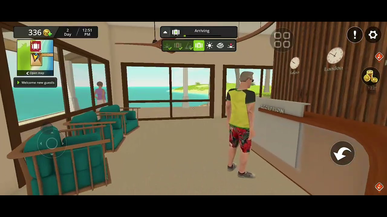 Ocean Resort Hotel Simulator Day 2