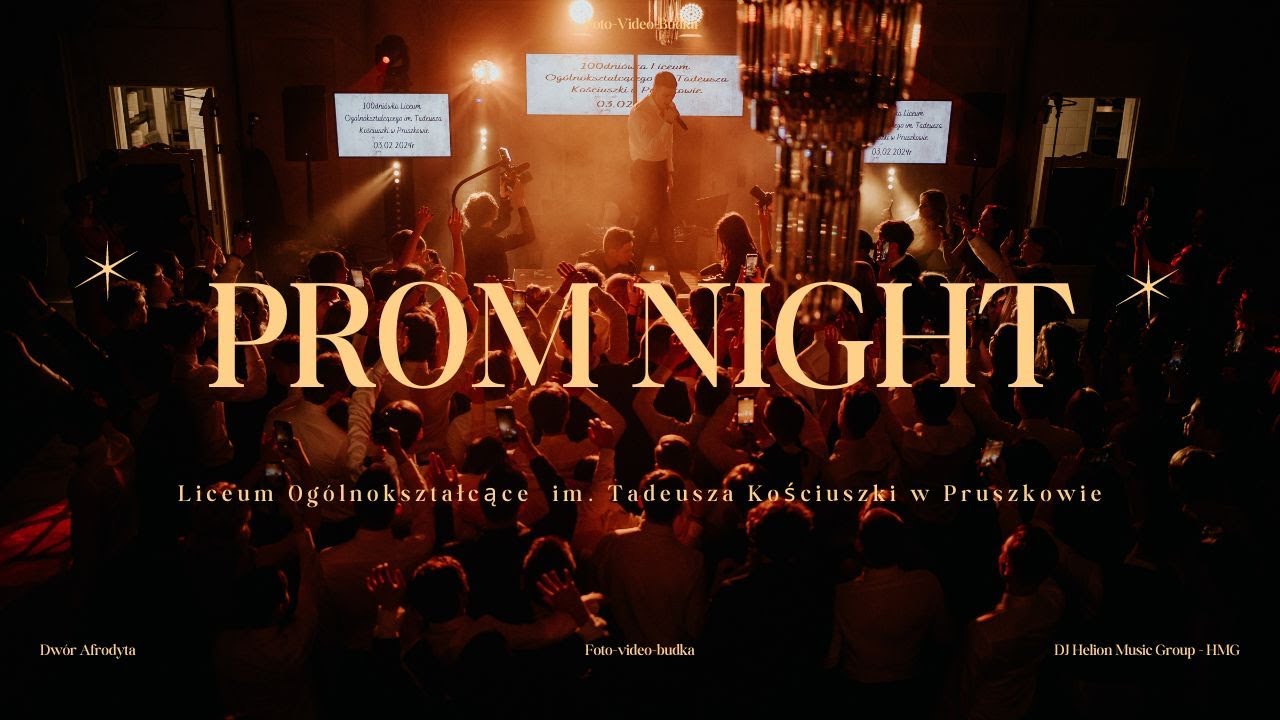 🪩 Studniówka 2024 🪩 | LO im. Tadeusza Kościuszki w Pruszkowie