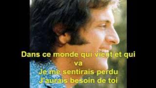 Et Si Tu N'Existais Pas - Joe Dassin Lyrics