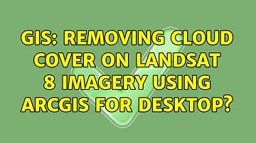GIS: Removing cloud cover on LandSat 8 imagery using ArcGIS for Desktop? (2 Solutions!!)