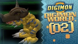 Digimon World - Episode 2 ''Digivolving to Greymon,Kunemon & Palmon Boss!'' (100 Prosperity Run)