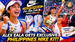 Alex Eala BREAKS The Internet After Nike Reveals Historic Philippines Kit At Roland Garros 🇵🇭🔥
