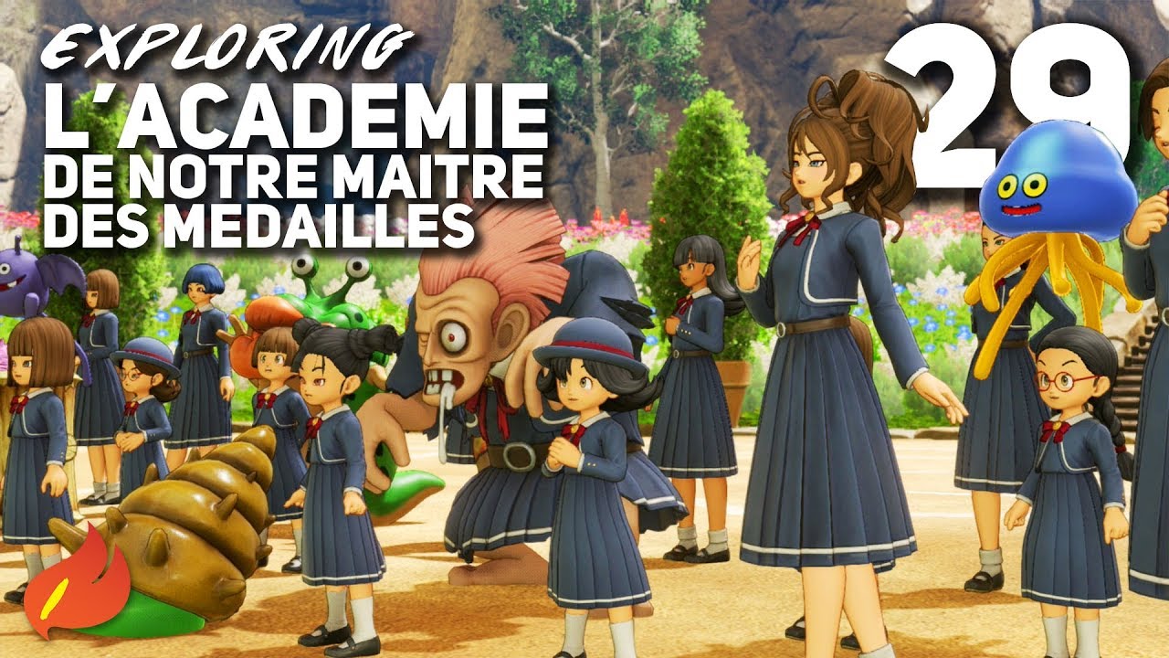 DRAGON QUEST XI Gameplay SHYPOX PART 29 L'Academie de Notre Maitre