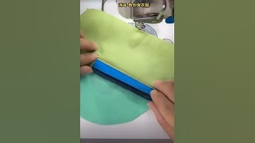 Cara Menjahit Saku Pakai Resleting #shorts #pinterest