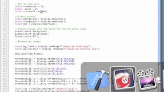 Corona SDK Game 02: Balloon Burst, Part 1 screenshot 5