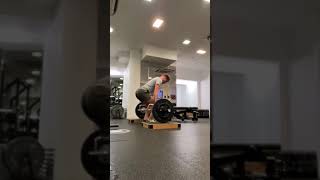 Trap bar jump (from blocks)