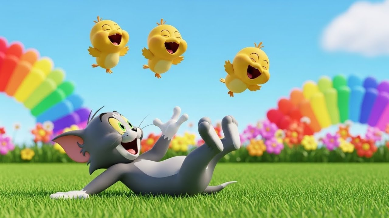 Tom & Jerry vs Little Chicks 🐥🐱🐭 | Cutest Cartoon Ever 😂🔥