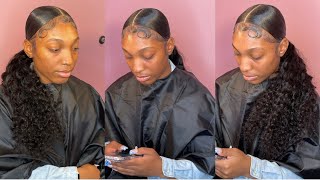 HOW TO: SLEEK MIDDLE PART PONYTAIL FT. SOWIGS