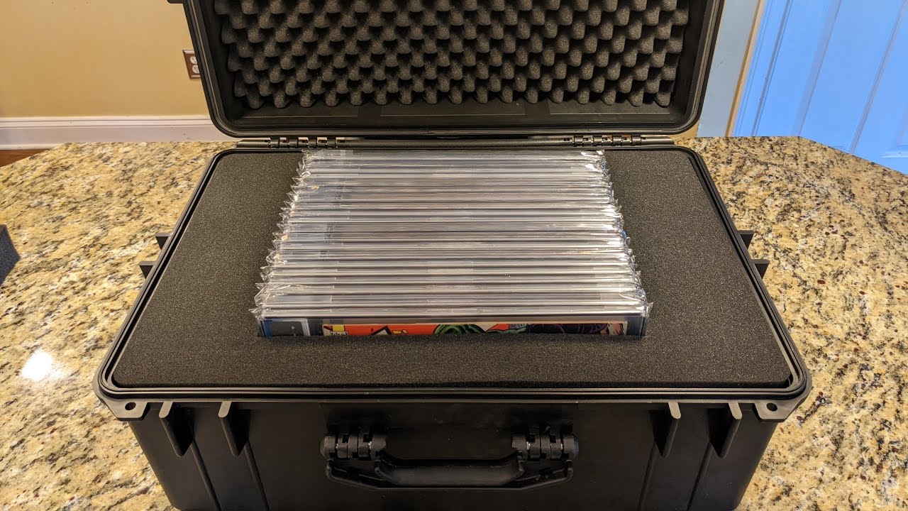 *CHEAP!* CGC Graded Comic Book Storage Case YouTube