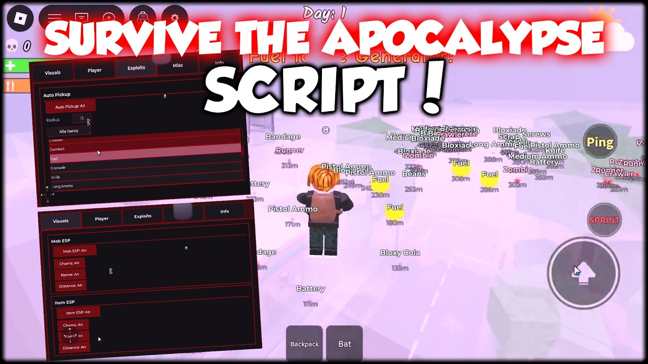 [FREE] Survive the Apocalypse Script | Auto Collect, Kill Aura, ESP ...