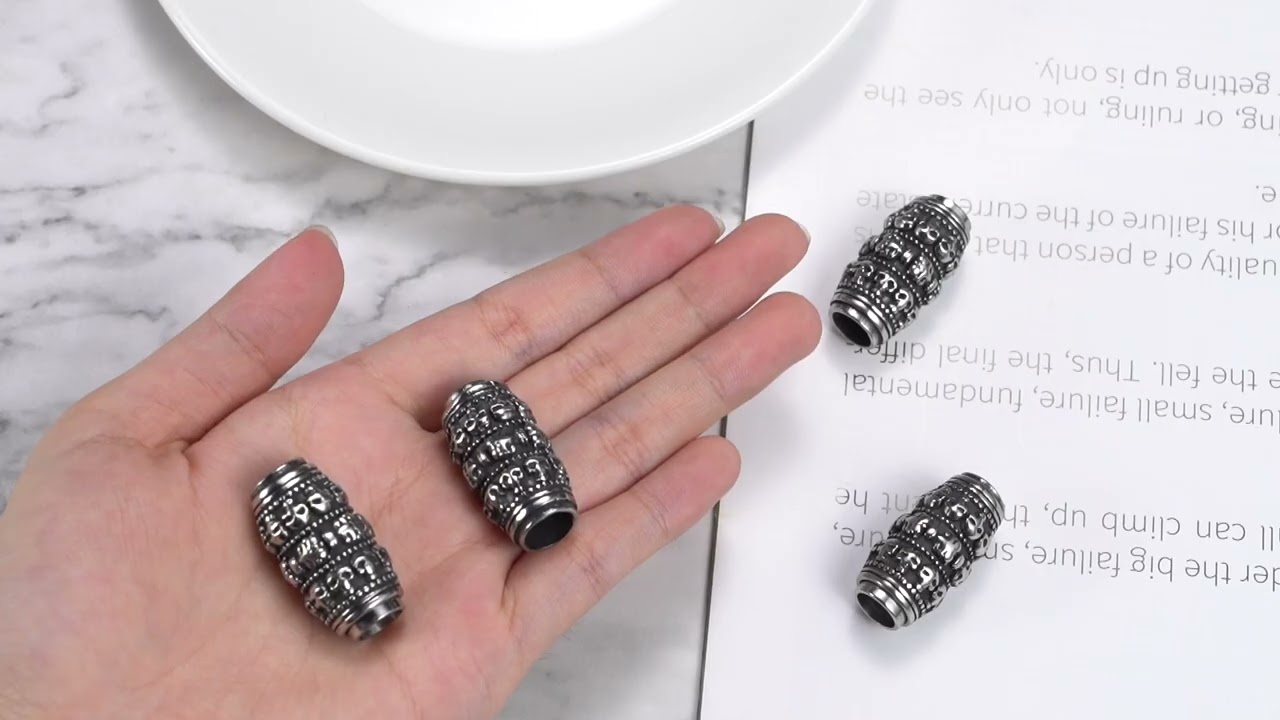 304 Stainless Steel Magnetic Clasps with Glue-in Ends (STAS-K122-20) 