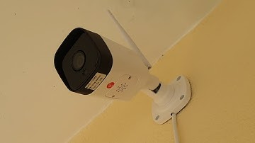 Wireless Bullet Outdoor CCTV IP Camera TESTING