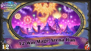 Galactic Orbs and Grand Finales!!! 12 Win Mage Hearthstone Arena Run