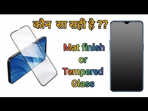 Matte Finish screen protector and tempered glass which one is better ...