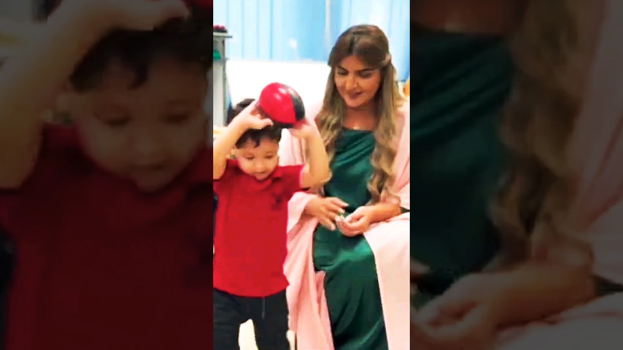 Sheikha Mahra Princess Dubai Latest Video Visit in Kindergarten 
