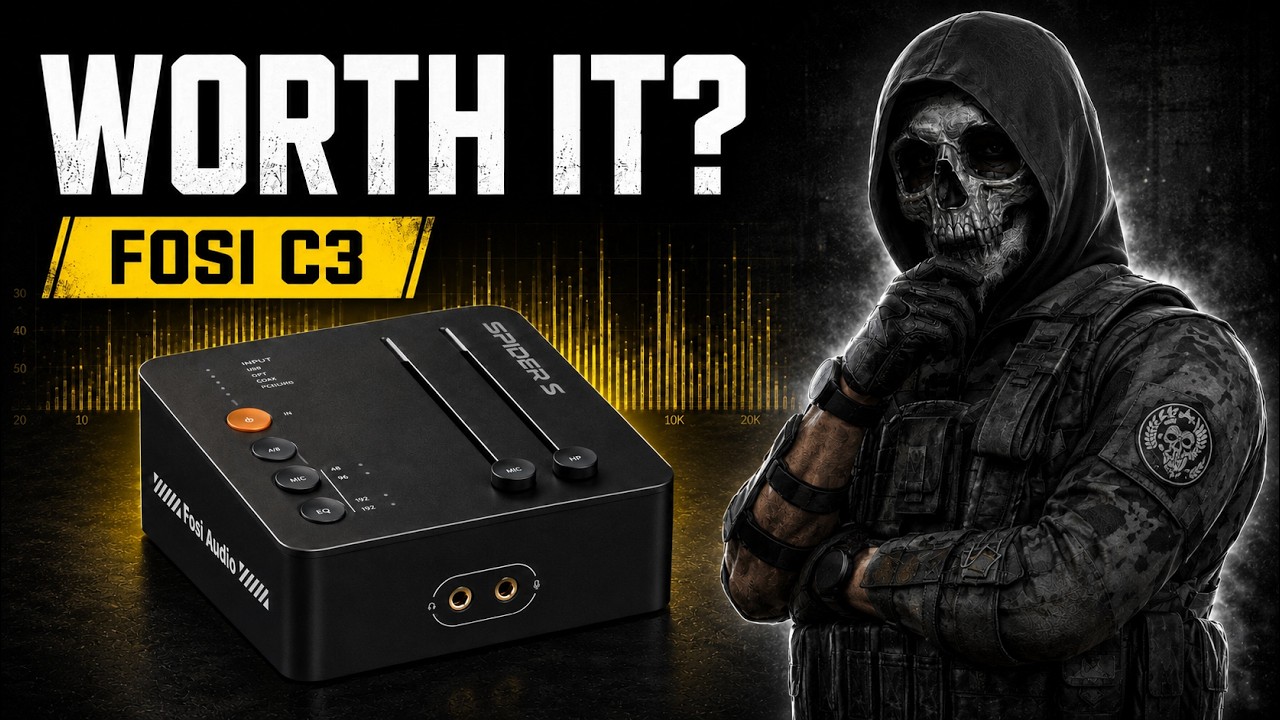 Fosi Audio C3 Gaming DAC Review: Worth It for Tarkov & FPS?